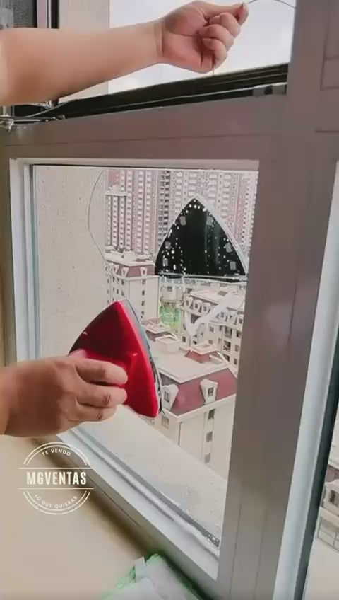 LIMPIADOR DE VENTANA DE VIDRIOS CON IMAN